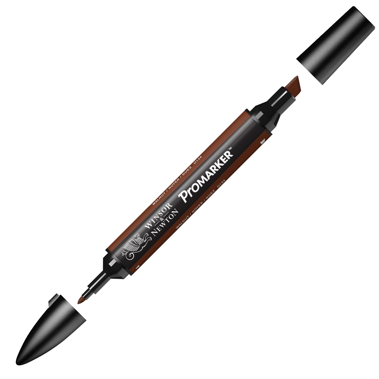 

Winsor&Newton Маркер двухсторонний Promarker, цвет O124 Коричневый грецкий орех, Маркер двухсторонний Promarker, цвет O124 Коричневый грецкий орех