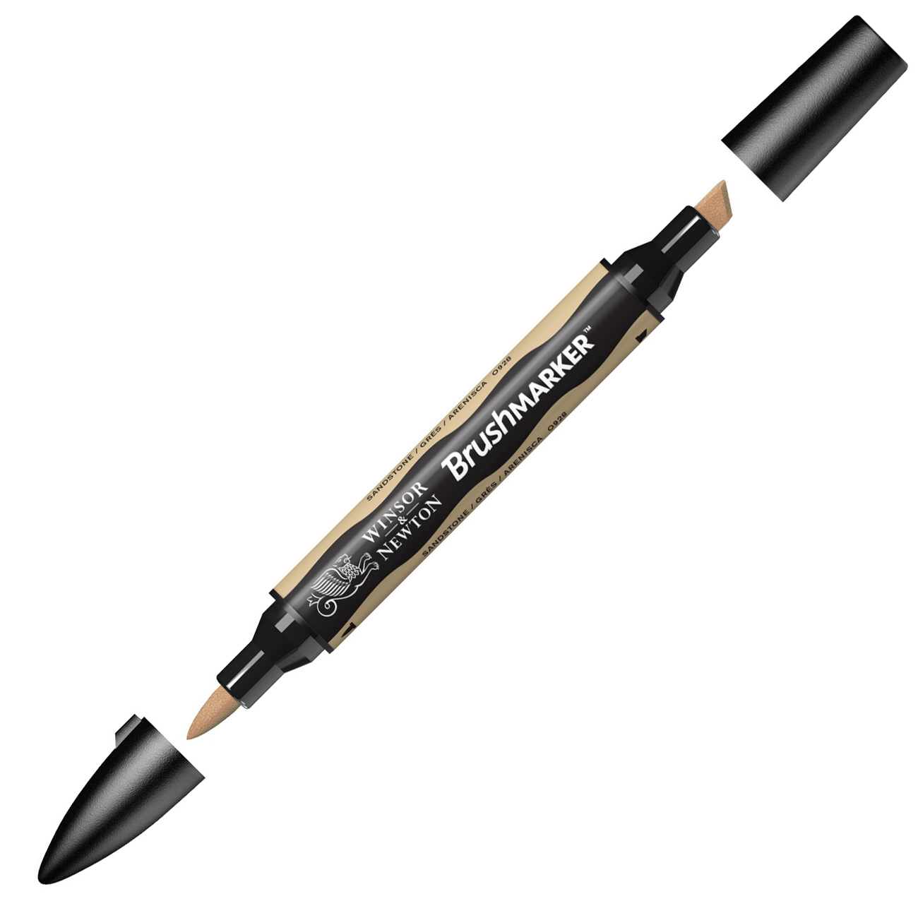 фото Winsor&newton маркер двустор. winsor&newton promarker brush, цвет o928 коричневый песочный