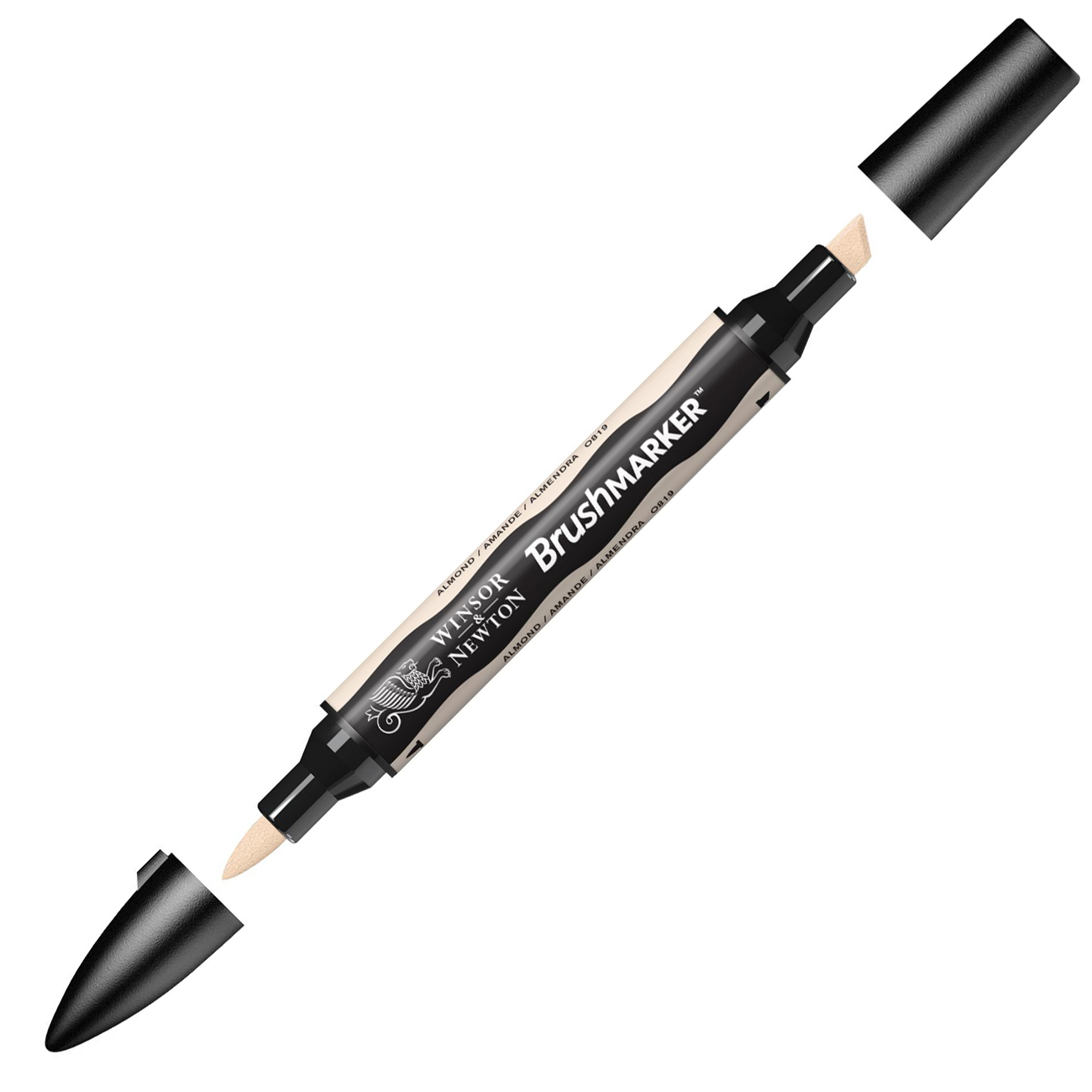 

Winsor&Newton Маркер двустор. Winsor&Newton PROMARKER Brush, цвет O819 Розовый миндальный, Маркер двустор. Winsor&Newton PROMARKER Brush, цвет O819 Розовый миндальный