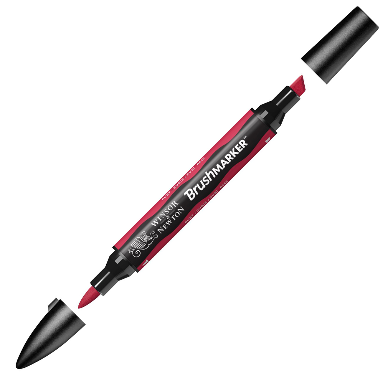 

Winsor&Newton Маркер двустор. Winsor&Newton PROMARKER Brush, цвет R455 Красный рубиновый, Маркер двустор. Winsor&Newton PROMARKER Brush, цвет R455 Красный рубиновый