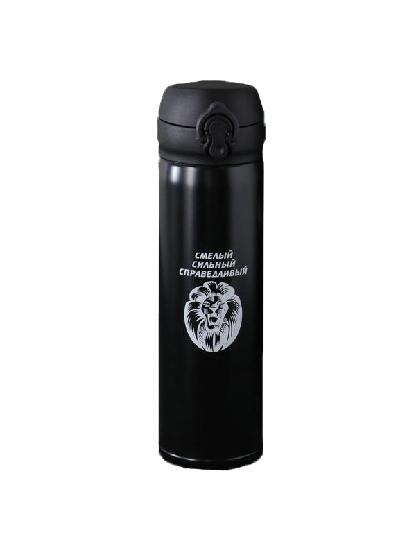 

Термос Мастер К Лев 450ml 4162681, Черный, 4162681