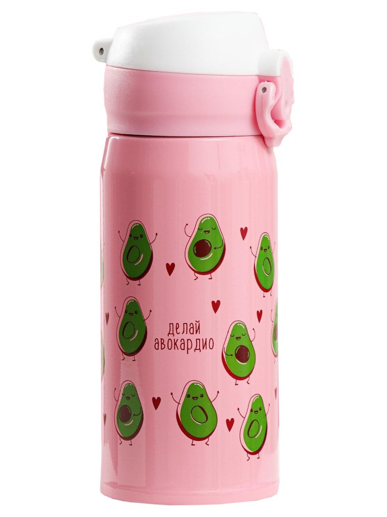 

Термос Svoboda Voli Авокардио 350ml 4312382, Розовый, Авокардио