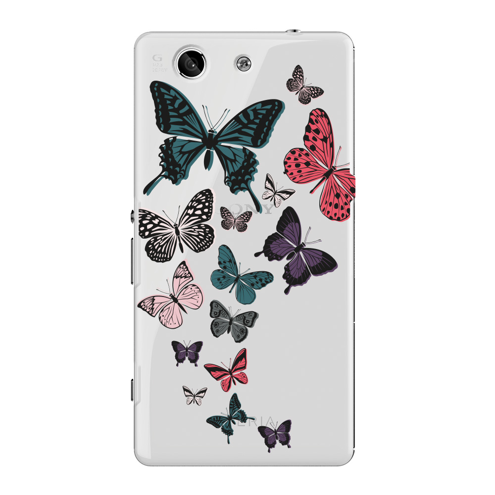 

Чехол Deppa Art Case Military бабочки 2 для Sony Xperia Z3 Compact + защитная пленка, Разноцветный, Art Case