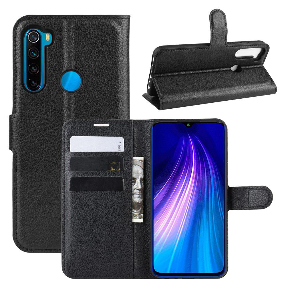 

Чехол Wallet для смартфона Xiaomi Redmi Note 8T черный