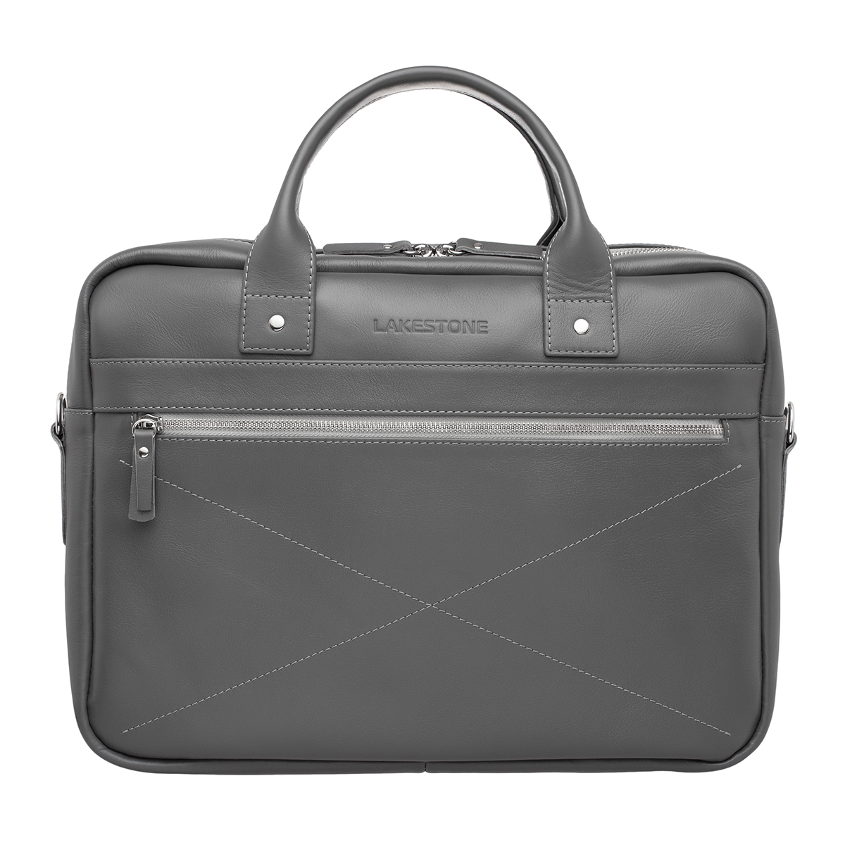 

Портфель мужской Lakestone Bartley Grey 923201 серый, 923201