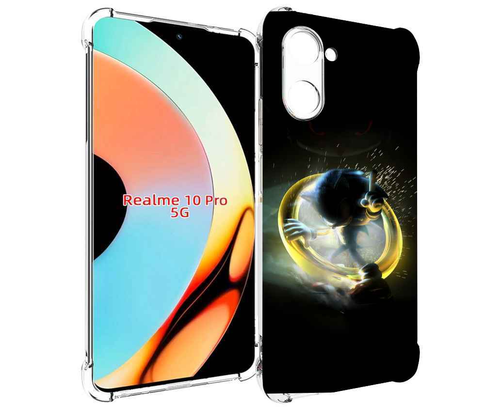 

Чехол бампер MyPads Сонник-в-кольце для Realme 10 Pro противоуда..., Прозрачный, Tocco