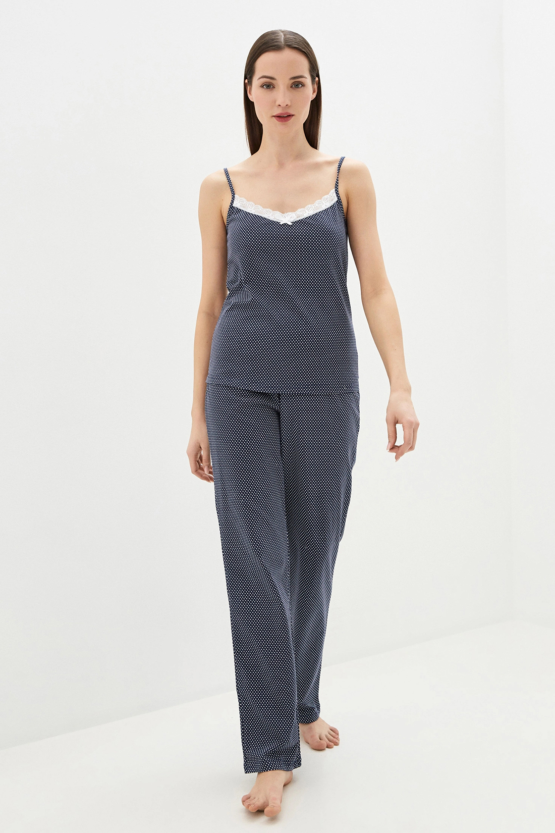 

Пижама женская Baon B380504 синяя 2XL, B380504