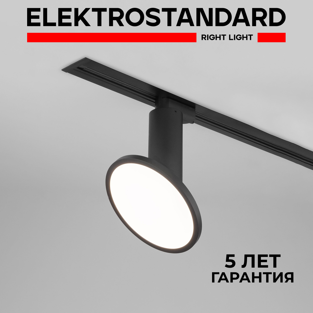 

Трековый однофазный поворотный LED светильник Elektrostandard Brain LTB50 12W 4200K черный, Brain