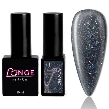 

Гель-лак для ногтей Longe nail-bar Оргазм №11