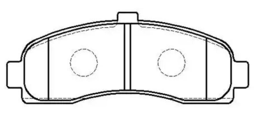 

Колодки тормозные дисковые NISSAN: MARCH, MICRA () 1шт HSB HP9055