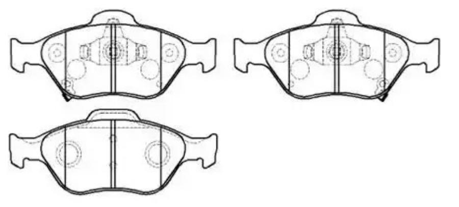 

Тормозные колодки HSB HP9162