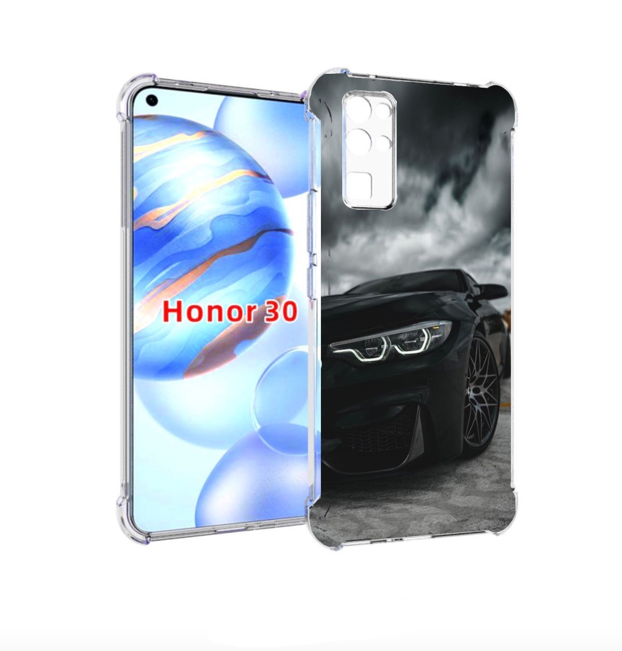 

Чехол бампер MyPads бмв М3 мужской для Honor 30 (BMH-AN10) проти, Прозрачный, Tocco