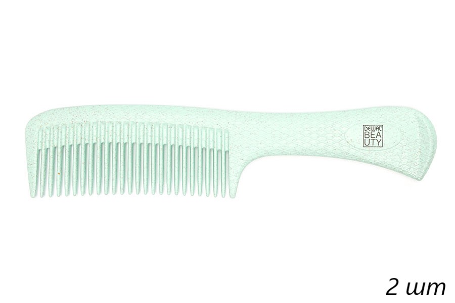 

Гребень для волос Dewal Beauty Eco-Friendly DBEF24-Mint 2 шт, kr-21651
