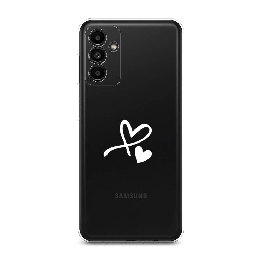 фото Силиконовый чехол "сердечко минимализм" на samsung galaxy a04s awog