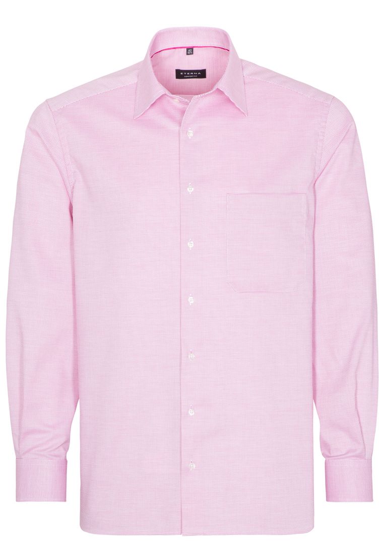 Рубашка мужская ETERNA 8131-52-E18E розовая 41