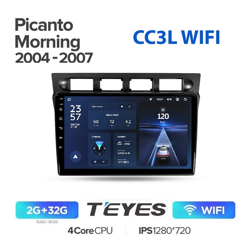 

Автомобильная магнитола штатная TEYES 3294 OS Android, CC3L WIFI