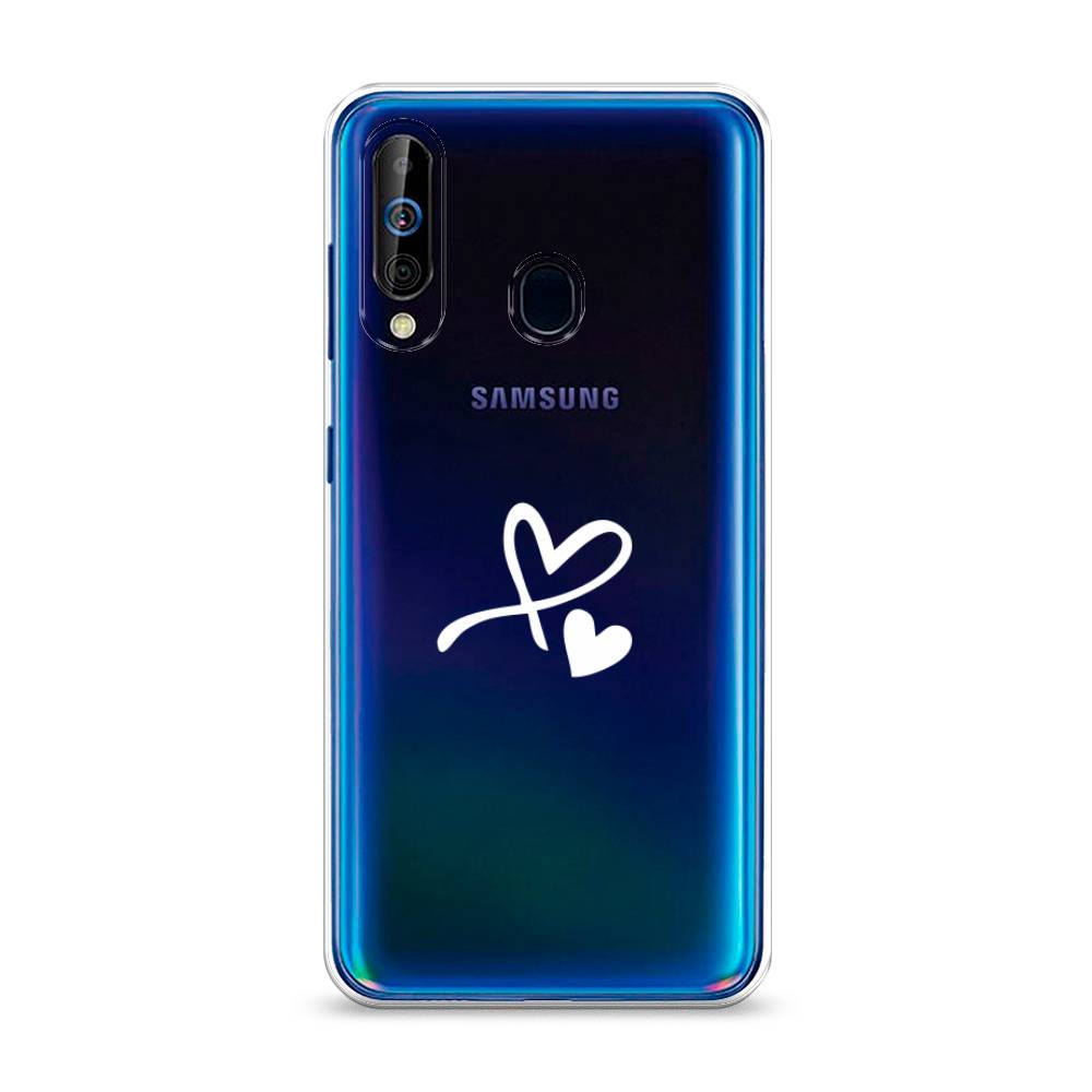 

Чехол Awog на Samsung Galaxy A60/M40 "Сердечко минимализм", Разноцветный, 28250-6