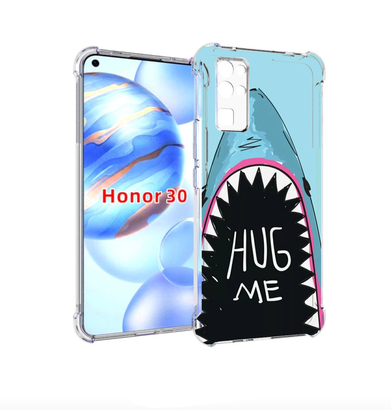 

Чехол бампер MyPads внутри меня для Honor 30 (BMH-AN10) противоу, Прозрачный, Tocco