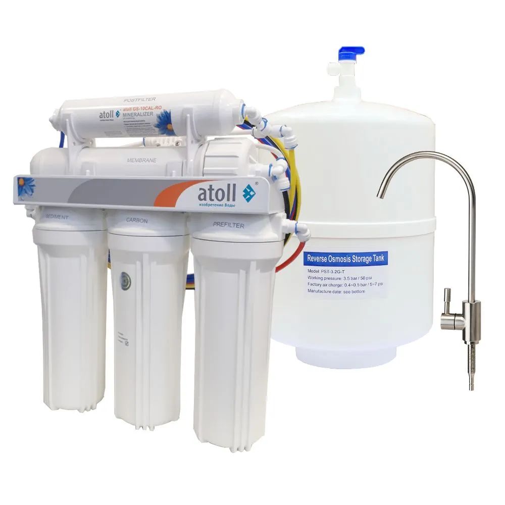 Система обратного осмоса atoll A-575m RKT с баком