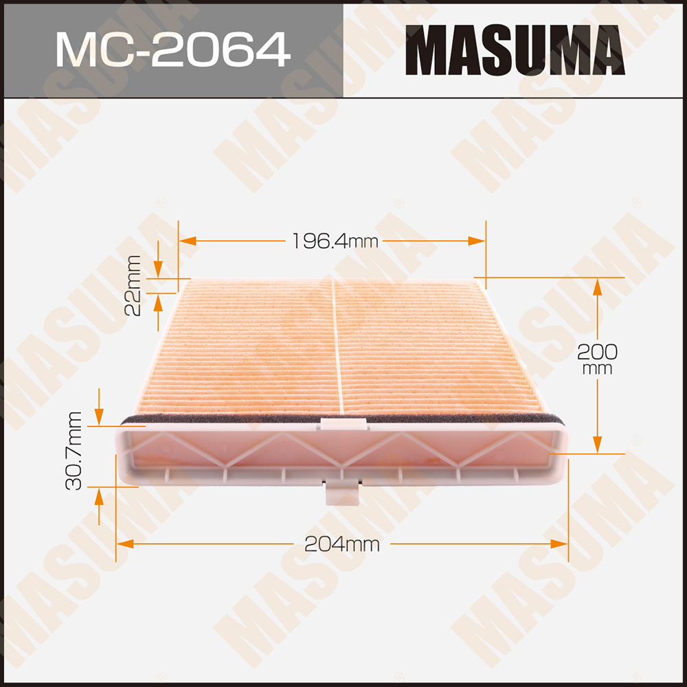 

Фильтр Салона Masuma Mc-2064 Masuma арт. MC-2064