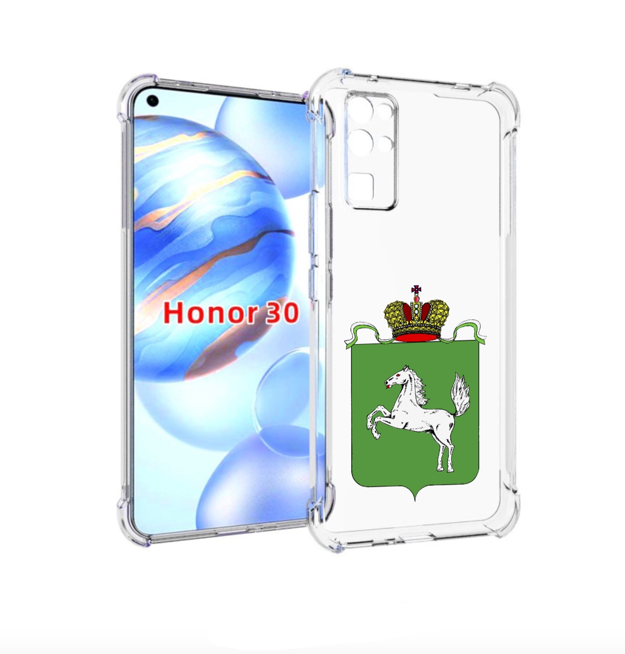 

Чехол бампер MyPads герб томская область для Honor 30 (BMH-AN10), Прозрачный, Tocco