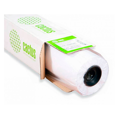 

Калька Cactus CS-LFPTR62-914175 A0+ 914мм х 175м 62г/м2 универсальная, Бесцветный, CS-LFPTR62-914175