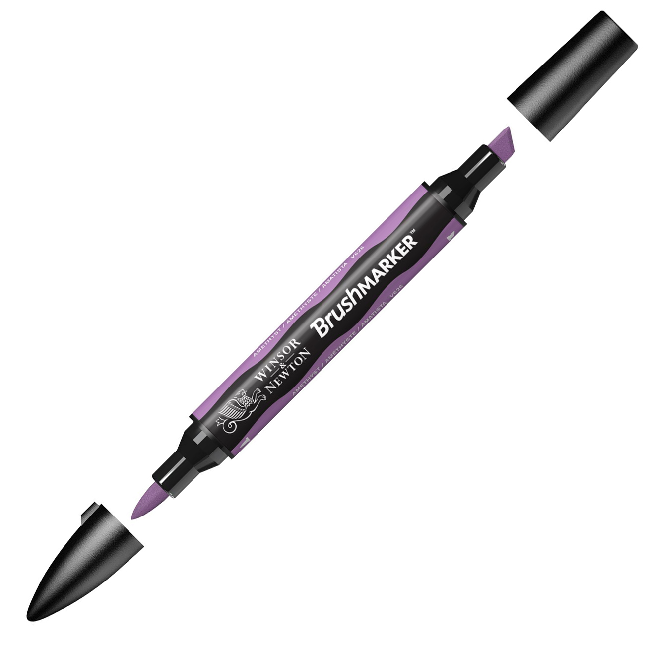 

Winsor&Newton Маркер двустор. Winsor&Newton PROMARKER Brush, цвет V626 Аметистовый, Маркер двустор. Winsor&Newton PROMARKER Brush, цвет V626 Аметистовый