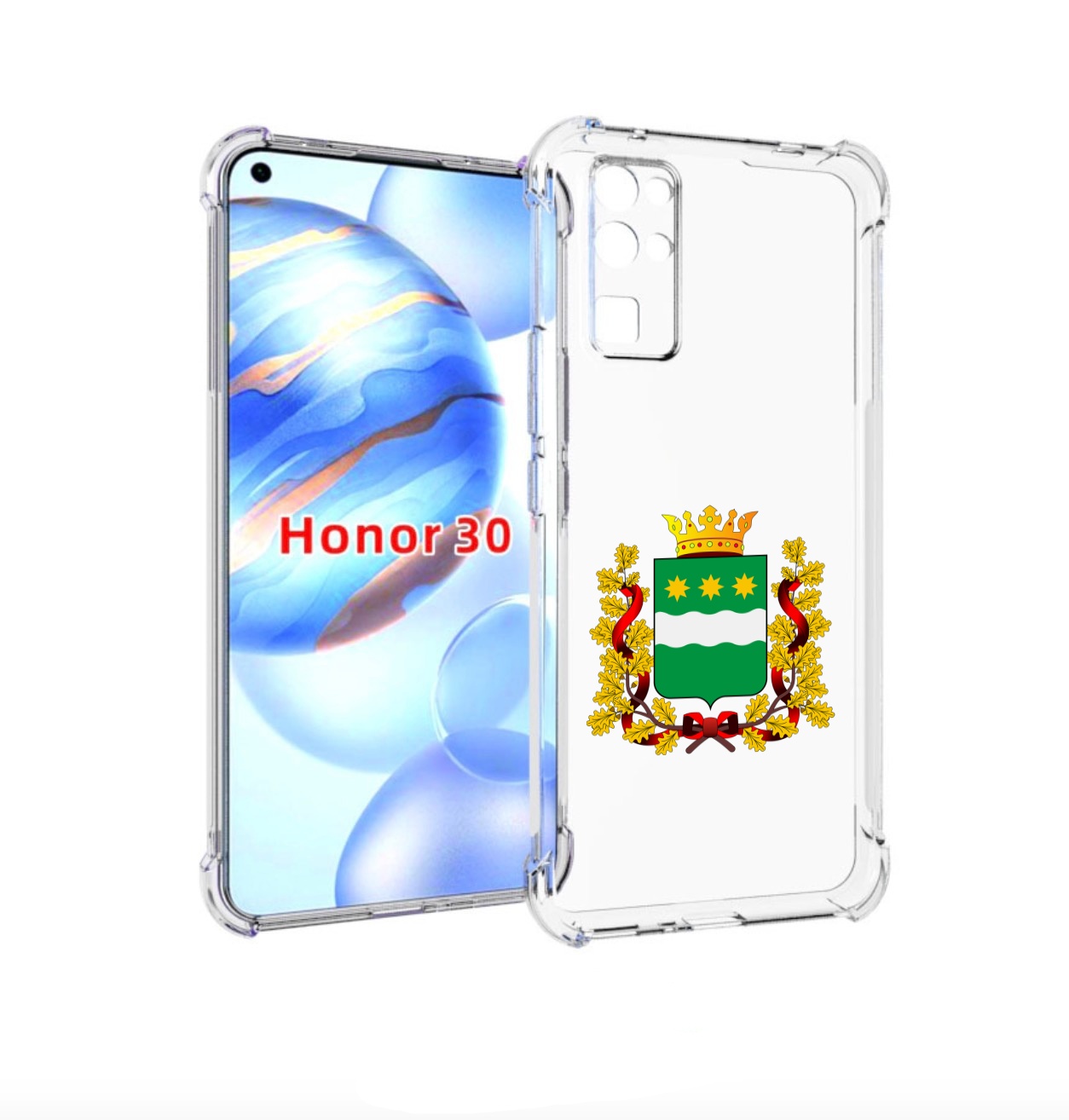 

Чехол бампер MyPads герб-амурскои-области для Honor 30 (BMH-AN1, Прозрачный, Tocco
