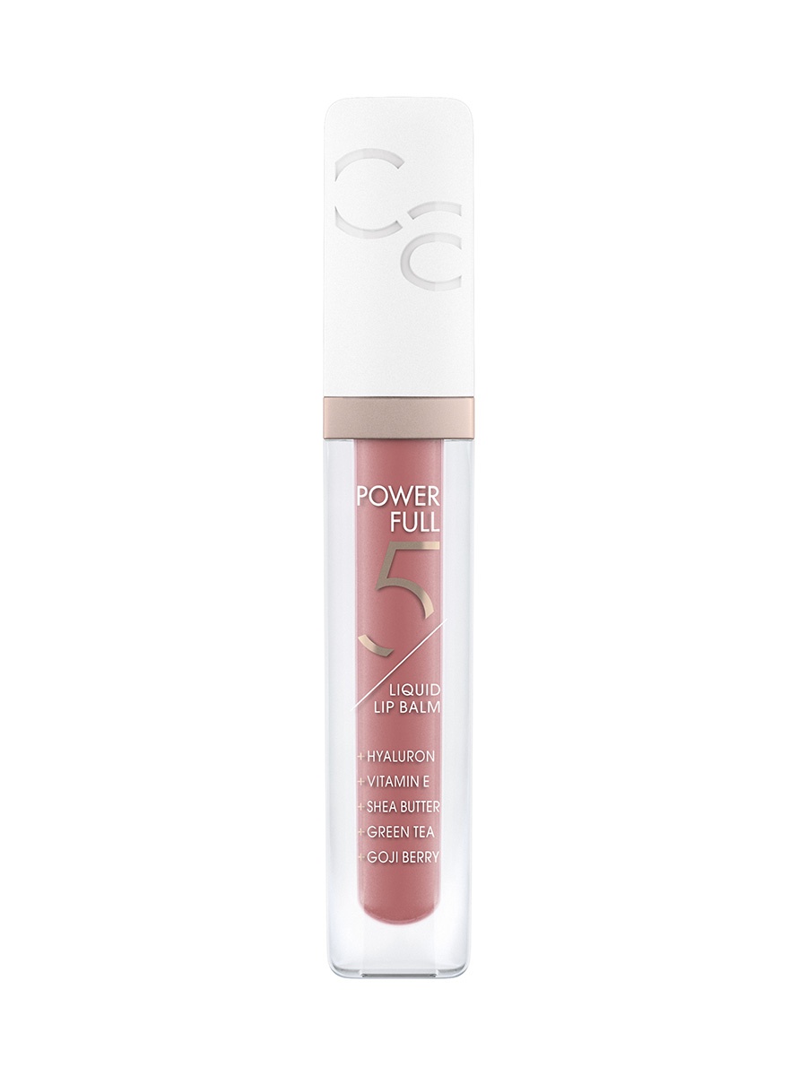 

Бальзам для губ CATRICE Powerfull 5 Liquid Lip Balm, 4,5 мл - 040 Raspberry Cream