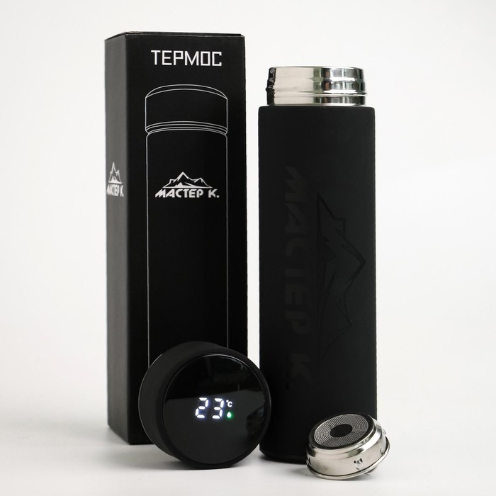 

Термос Мастер К Soft Touch 500ml 4462443, Черный, 4462443