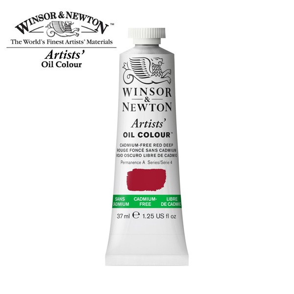 Winsor&Newton Краски масляные Winsor&Newton ARTISTS' 37мл, красный густой беcкадмиевый