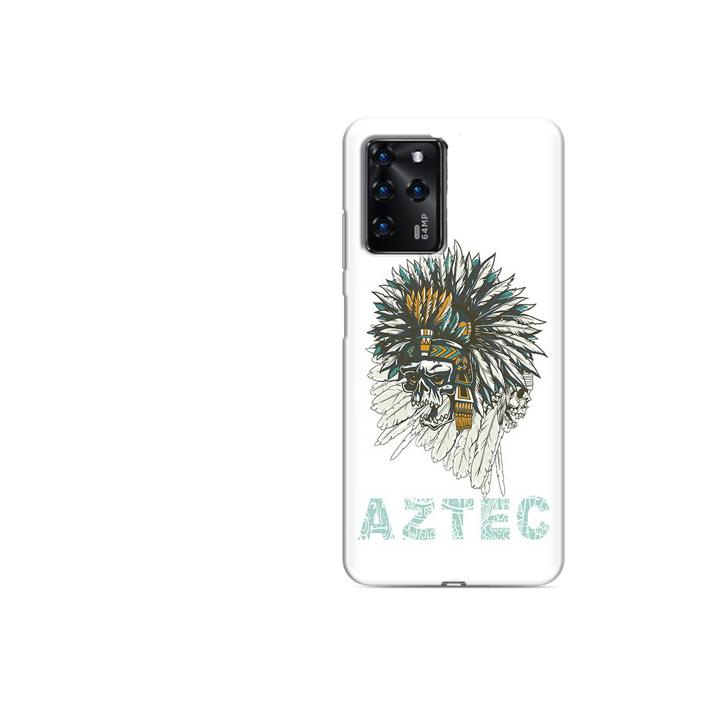 

Чехол MyPads Tocco для ZTE Blade V30 Vita скелет индеец (PT224728.460.602), Прозрачный, Tocco