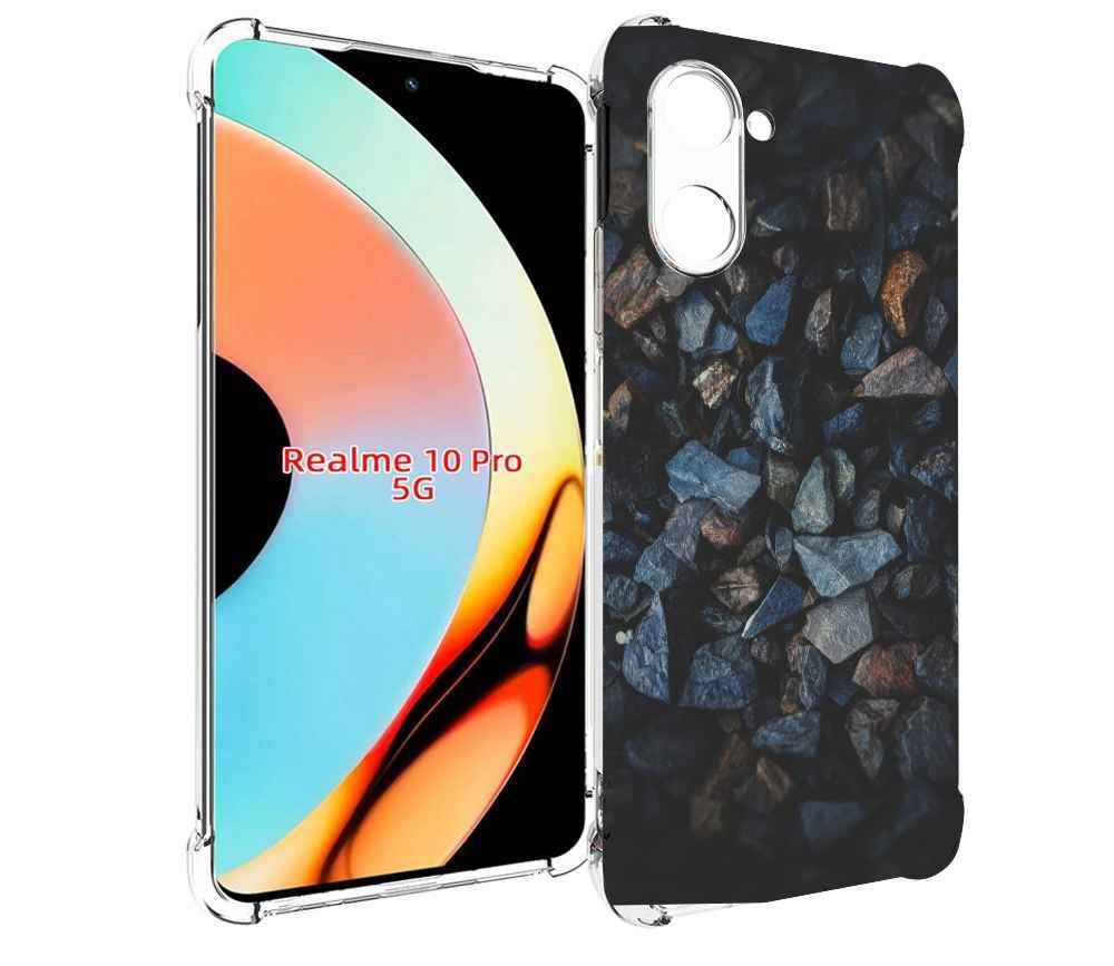 

Чехол бампер MyPads Фон для сторис для Realme 10 Pro..., Прозрачный, Tocco