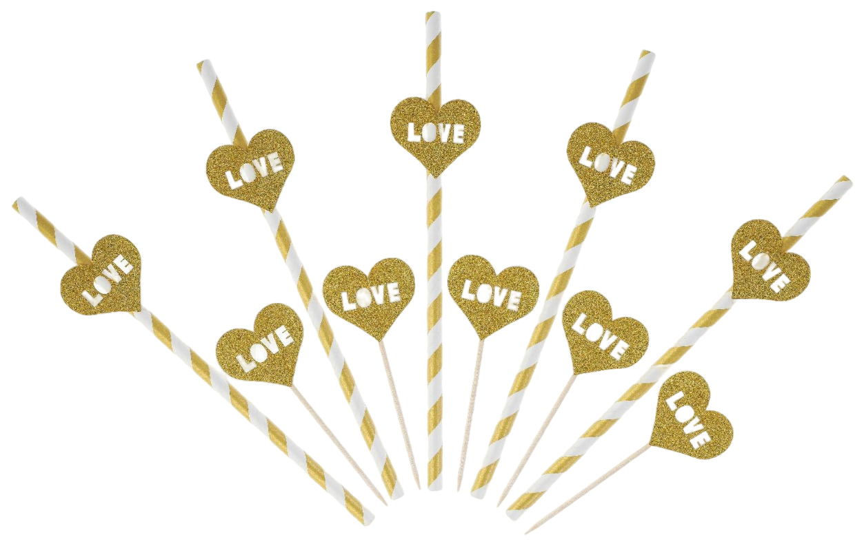 

Набор для праздника LOVE, цвета МИКС, Сервировка стола. 14 февраля