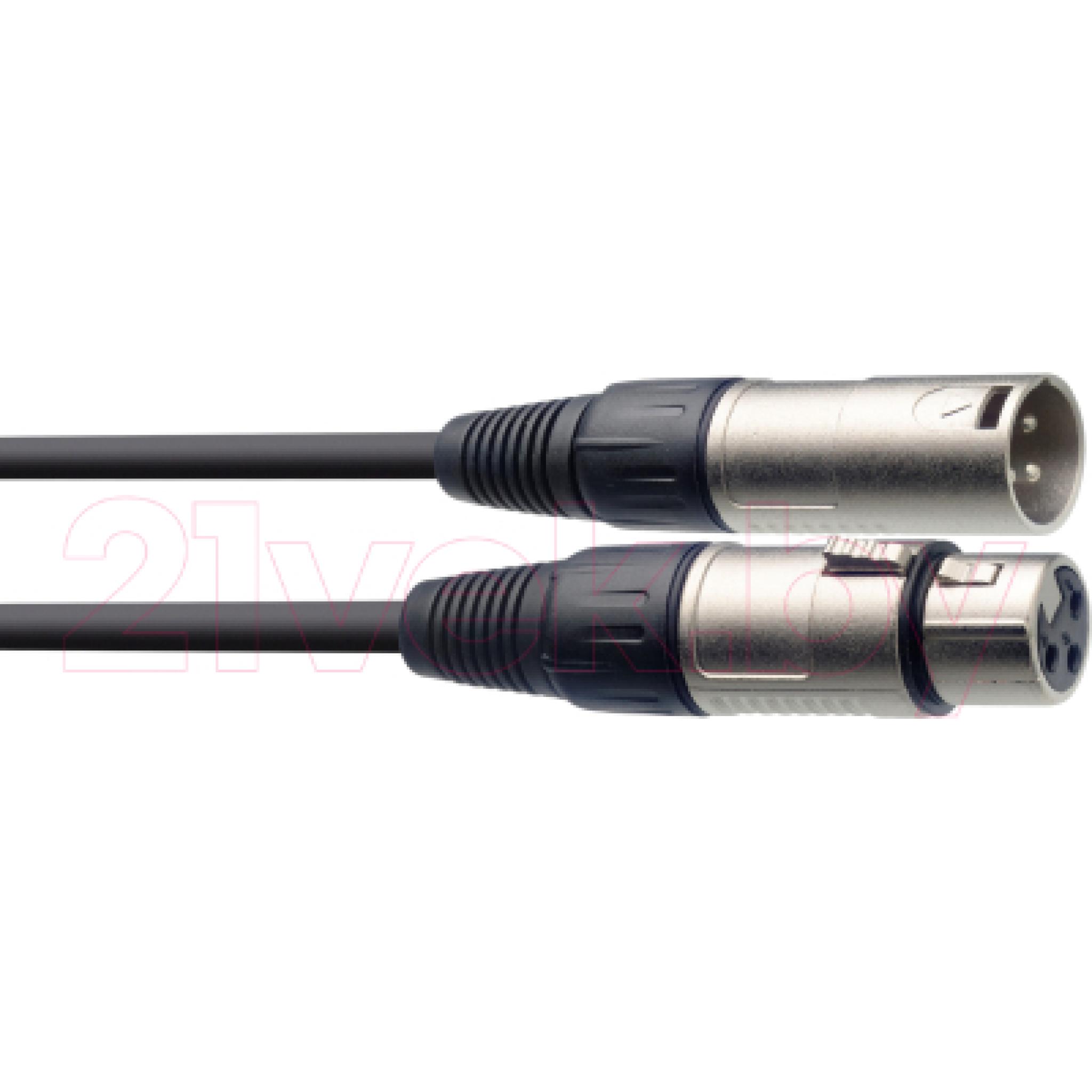 

NordFolk NMC9/3M кабель микрофонный XLR(F) <=> XLR(M), O 6 мм, 3 метра