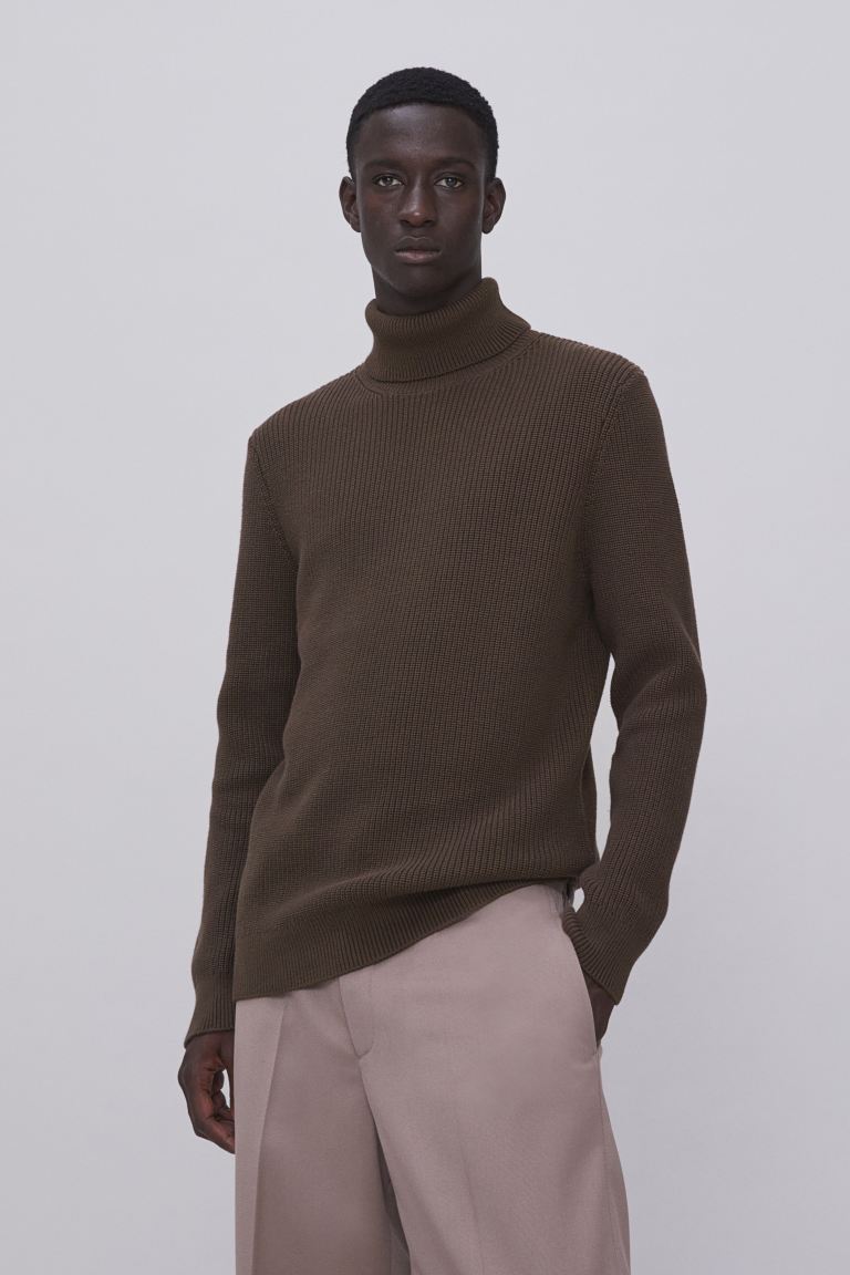 

Свитер мужской H&M 1089881003 коричневый S (доставка из-за рубежа), 1089881003