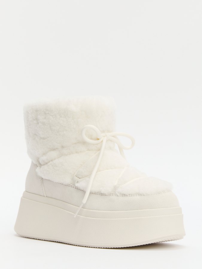 

Угги женские Tendance YS-38117D-51 белые 35 EU, Белый, YS-38117D-51