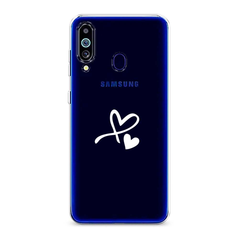 

Чехол Awog на Samsung Galaxy M40/A60 "Сердечко минимализм", Разноцветный, 28750-6