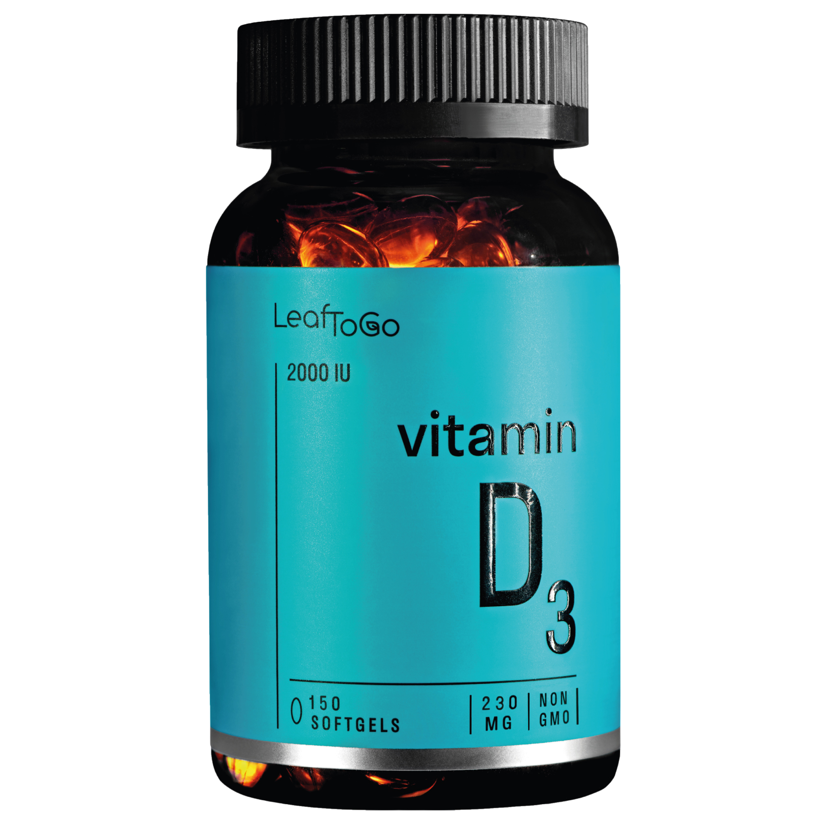 Купить Витамин Д3 LeafToGo Vitamin D3 2000 ME капсулы 150 шт.