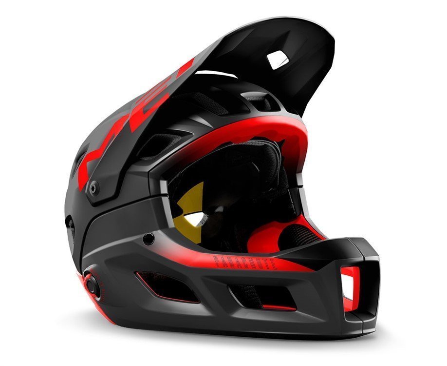 

Велошлем Met Parachute MCR, Black Red, L, 2024 3HM120CE00LNR2, Красный;черный
