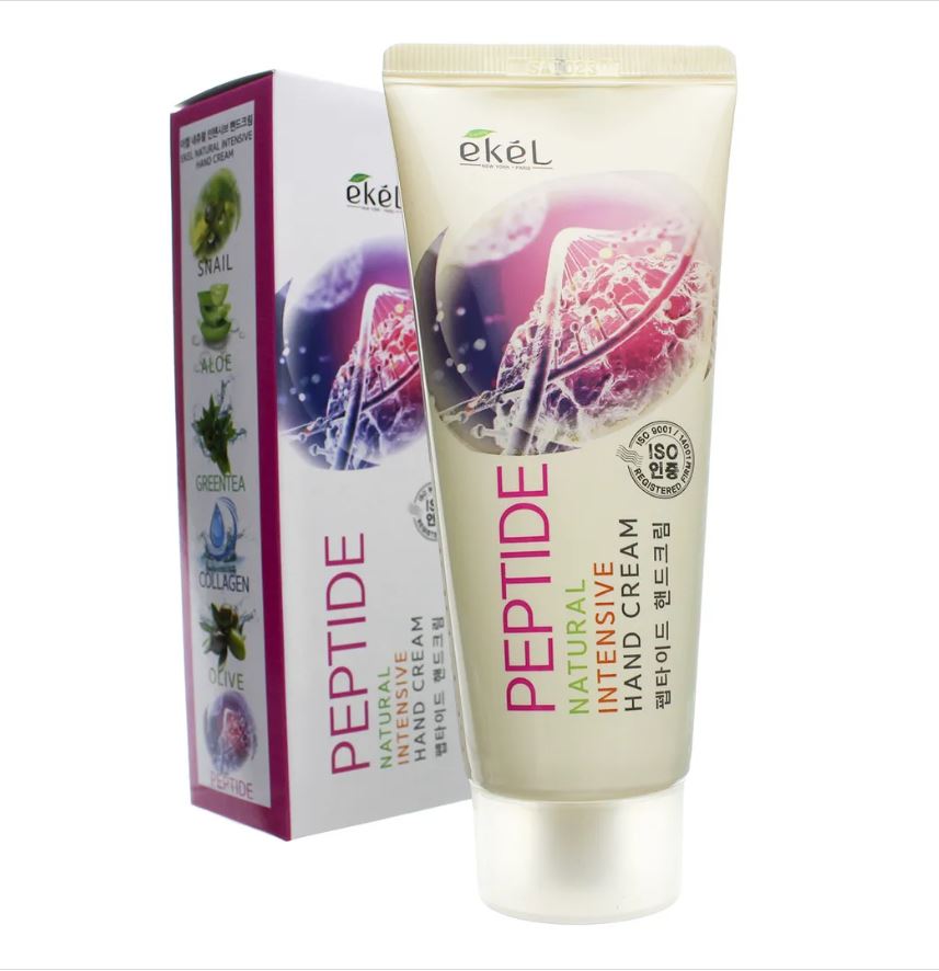 

Крем для рук Ekel Natural Intensive Hand Cream Peptide антивозрастной с пептидами, 100 мл