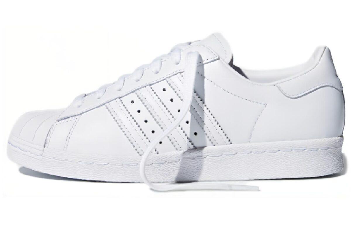 

Кеды унисекс Adidas Superstar 80s белые 42 EU, Белый, Superstar 80s