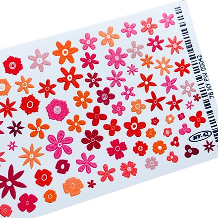 

Слайдер Anna Tkacheva NY №42 Цветы. Цветочки, Разноцветный