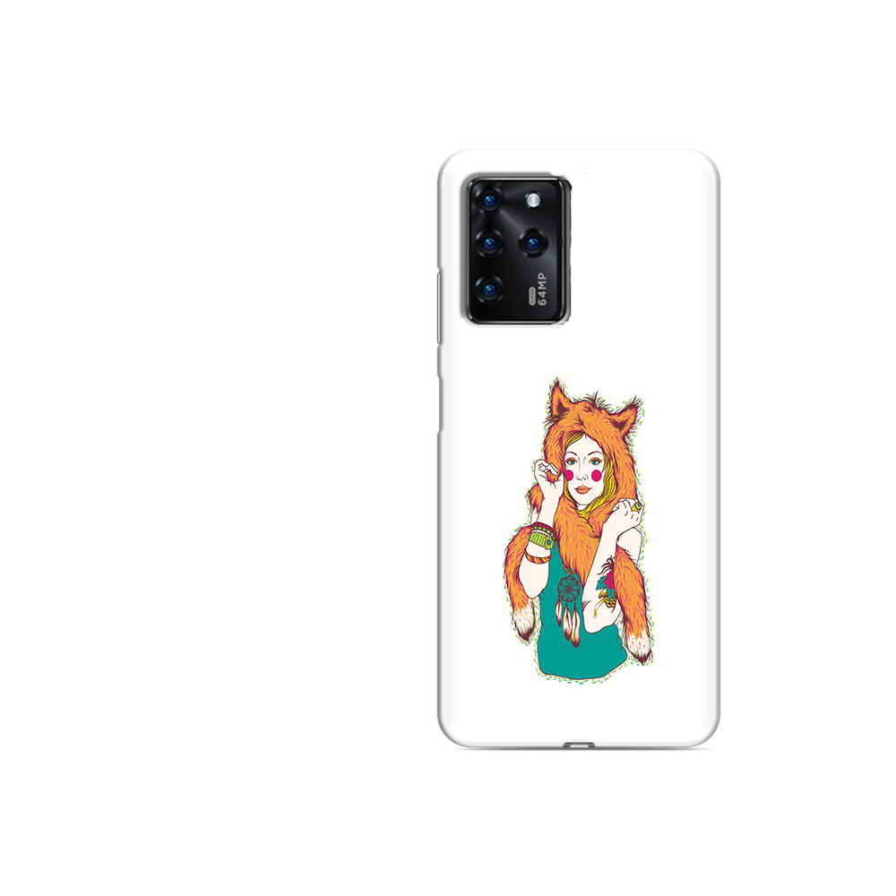 

Чехол MyPads Tocco для ZTE Blade V30 Vita Девушка лиса (PT224728.460.62), Прозрачный, Tocco
