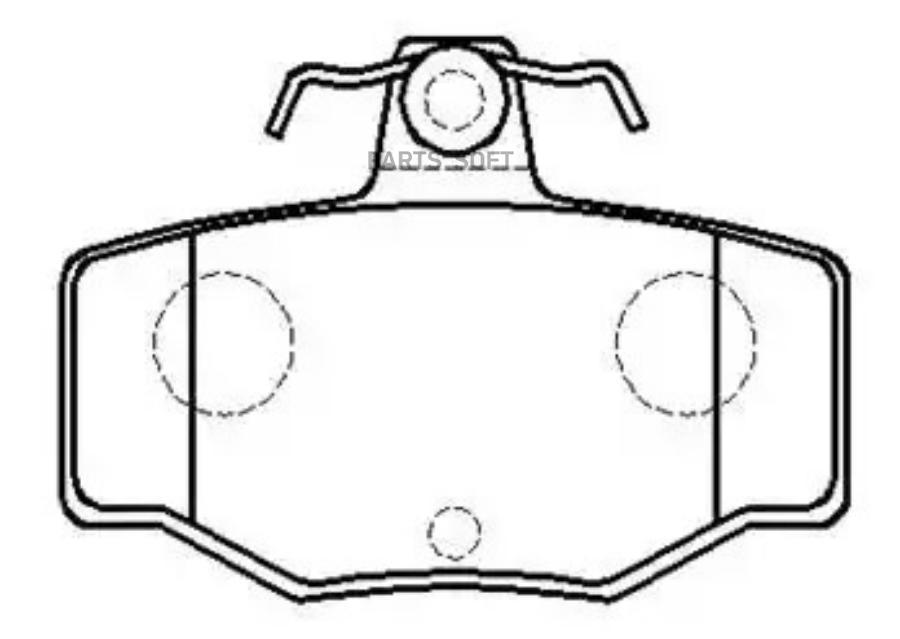 

Тормозные колодки HSB HP9786