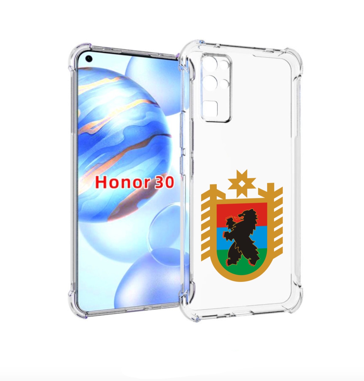 

Чехол бампер MyPads герб-карелия-петрозаводск для Honor 30 (BMH-, Прозрачный, Tocco