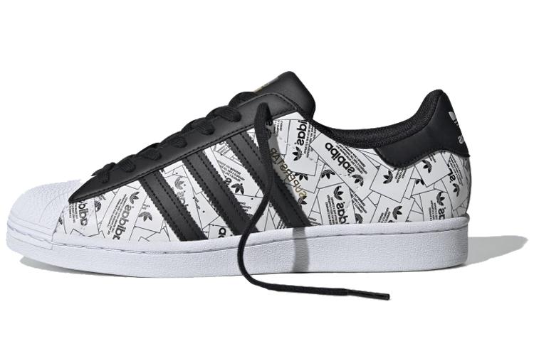 

Кеды унисекс Adidas Superstar LOGO белые 45 EU, Белый, Superstar LOGO