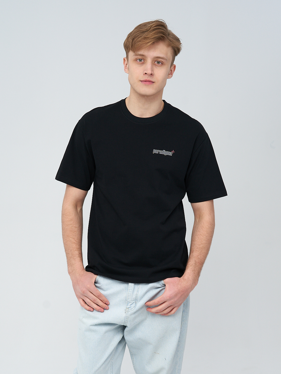 

Футболка мужская Paradigma Capsule Collection 003 черная 50 RU, Черный, Capsule Collection 003