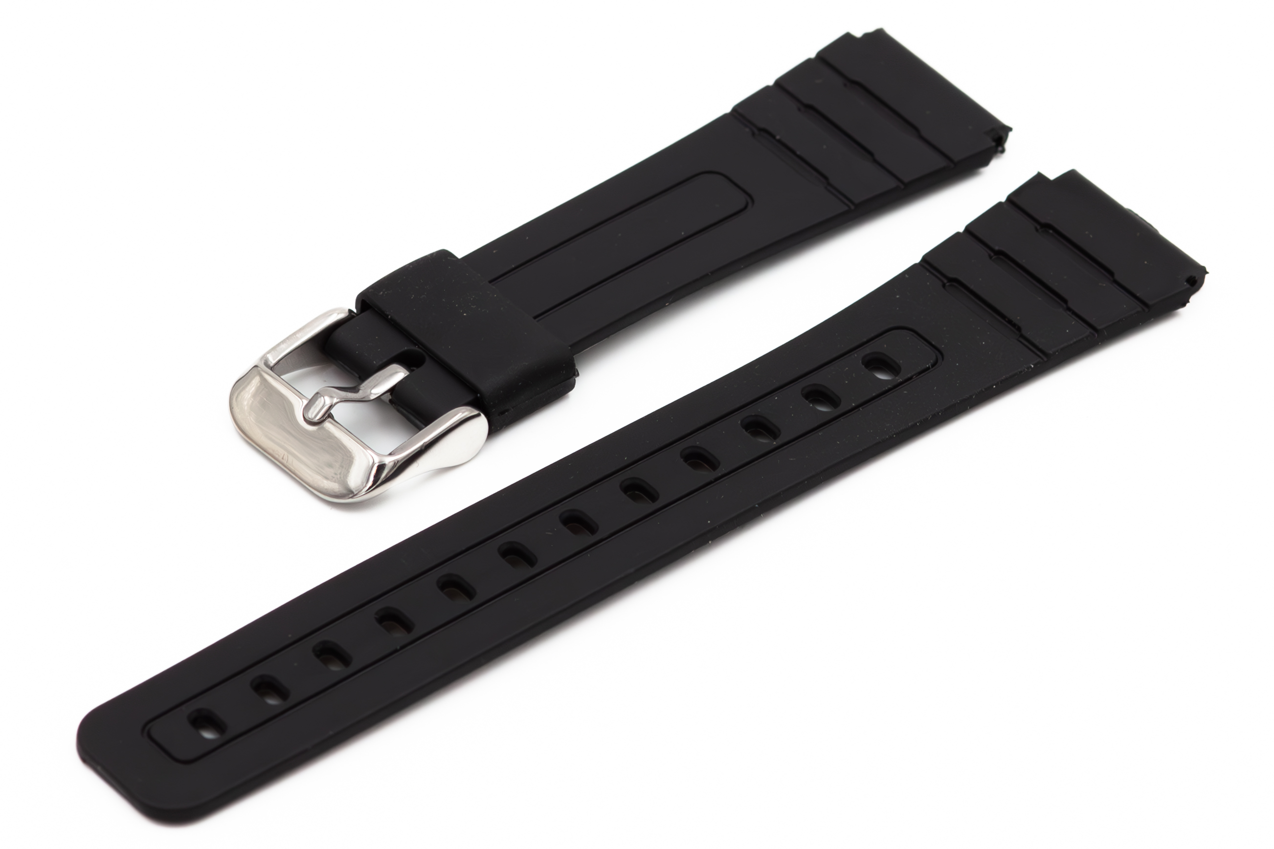 

Ремешок из двух частей унисекс Watch Band F-91 черный, F-91