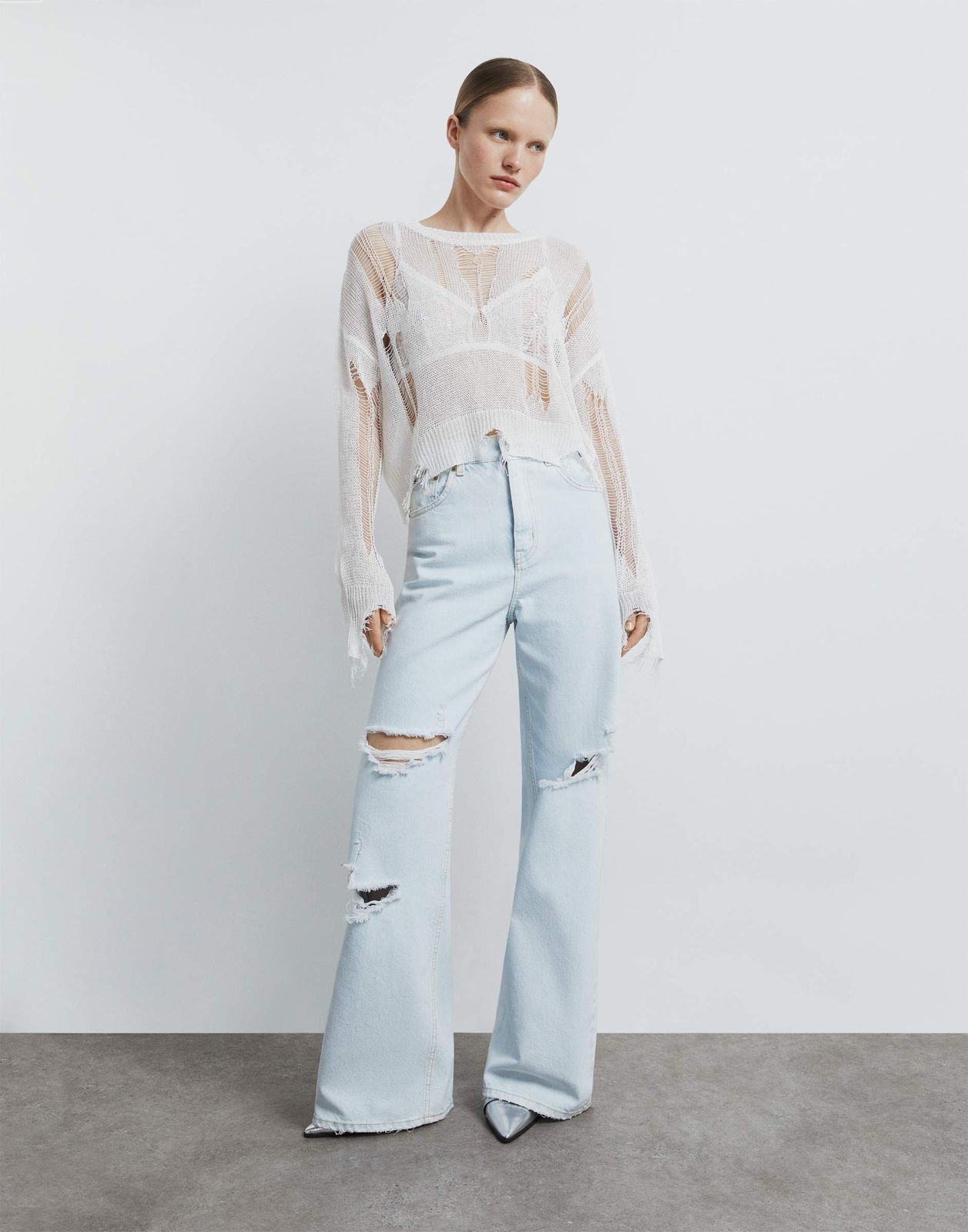 

Джинсы женские Gloria Jeans GJN032979 светло-голубой /супер лайт/ 44/170, GJN032979